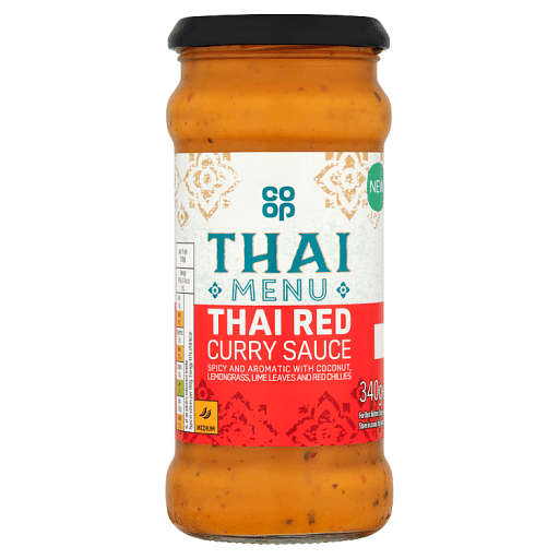 Co-op Thai Red Curry Sauce 340g
