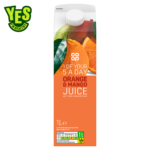 Co-op Orange & Mango Juice 1L