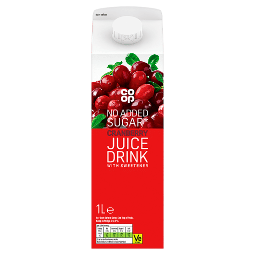 Co-op Cranberry Juice Drink 1L