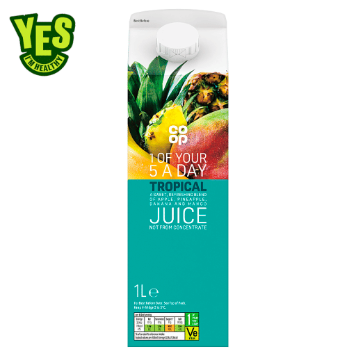 Co-op Tropical Juice 1L