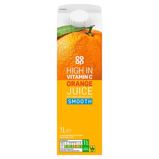 Co-op Smooth Orange Juice 1L