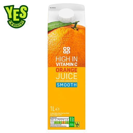 Co-op Smooth Orange Juice 1L
