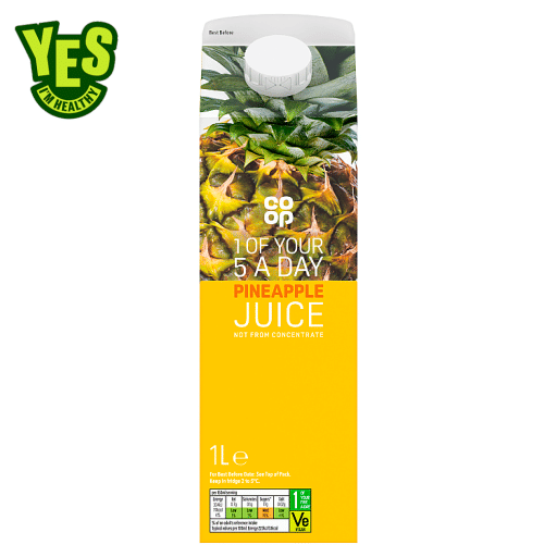 Co-op Pineapple Juice 1L
