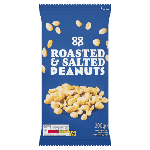 Co-op Roasted u0026 Salted Peanuts 200g