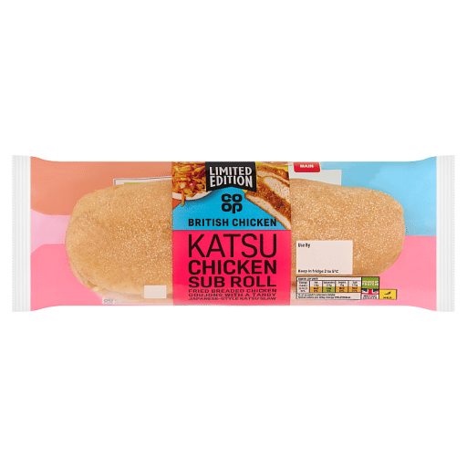 Co-op Limited Edition Katsu Chicken Sub Roll