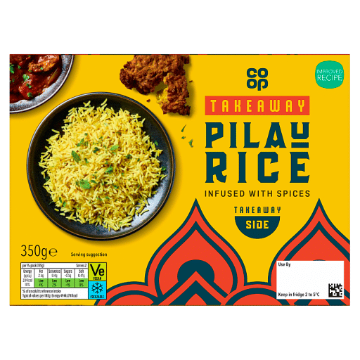 Co-op Takeaway Pilau Rice 350g