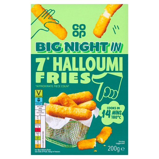 Co-op 7 Big Night in Halloumi Fries 200g