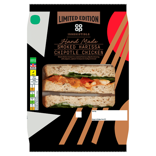 Co-op Irresistible Limited Edition Hand Made Smoked Harissa Chipotle Chicken