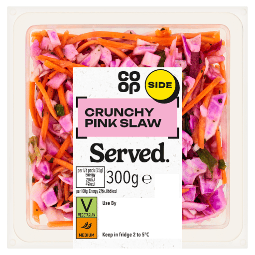 Co-op Crunchy Pink Slaw 300g
