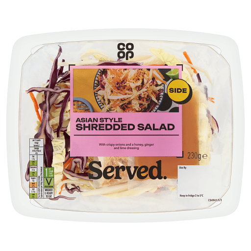 Co-op Asian Style Shredded Salad 230g