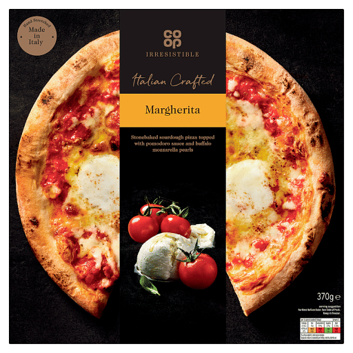 Co-op Irresistible Italian Crafted Margherita 370g