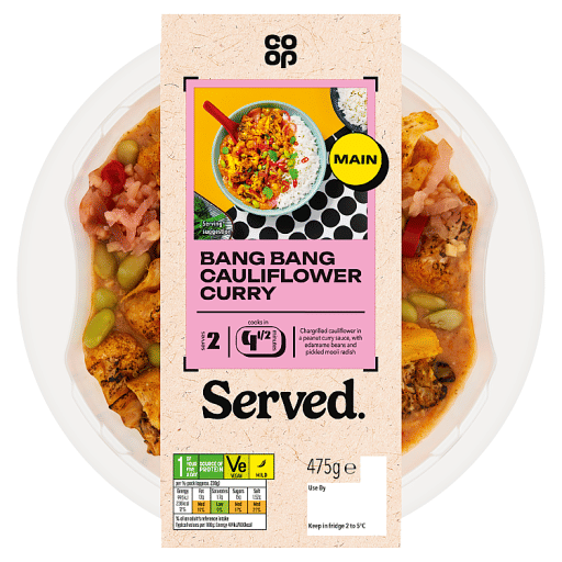 Co-op Bang Bang Cauliflower Curry 475g