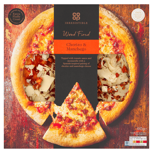 Co-op Irresistible Wood Fired Chorizo & Manchego 441g