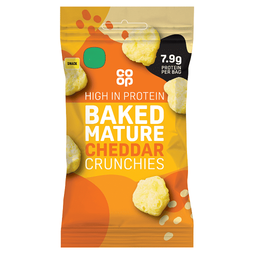 Co-op Baked Mature Cheddar Crunchies 20g