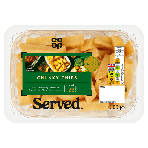 Co-op Chunky Chips 300g