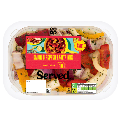 Co-op Onion & Pepper Fajita Mix 400g