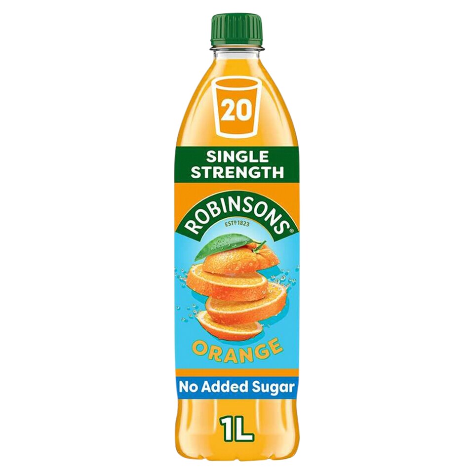 Robinsons Orange No Added Sugar Squash 1L