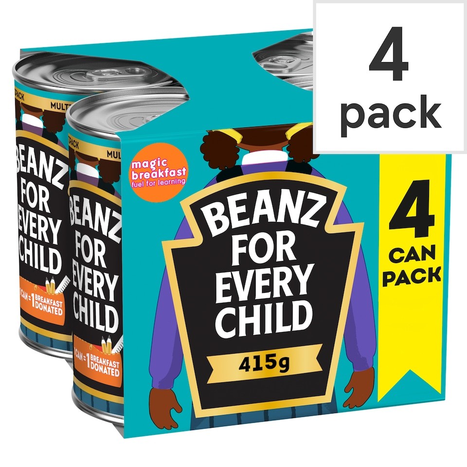 Heinz Baked Beans In Tomato Sauce 4X415g