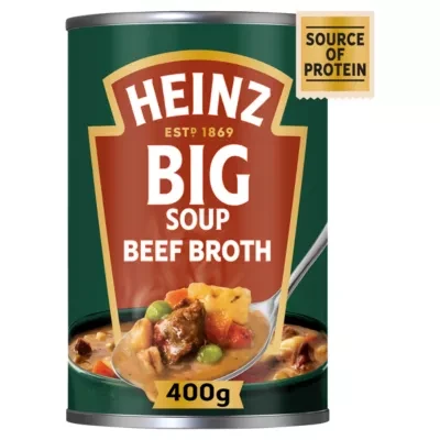 Heinz Beef Broth Chunky Big Soup 400g