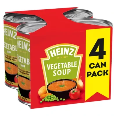 Heinz Vegetable Tinned Soup 4 x 400g