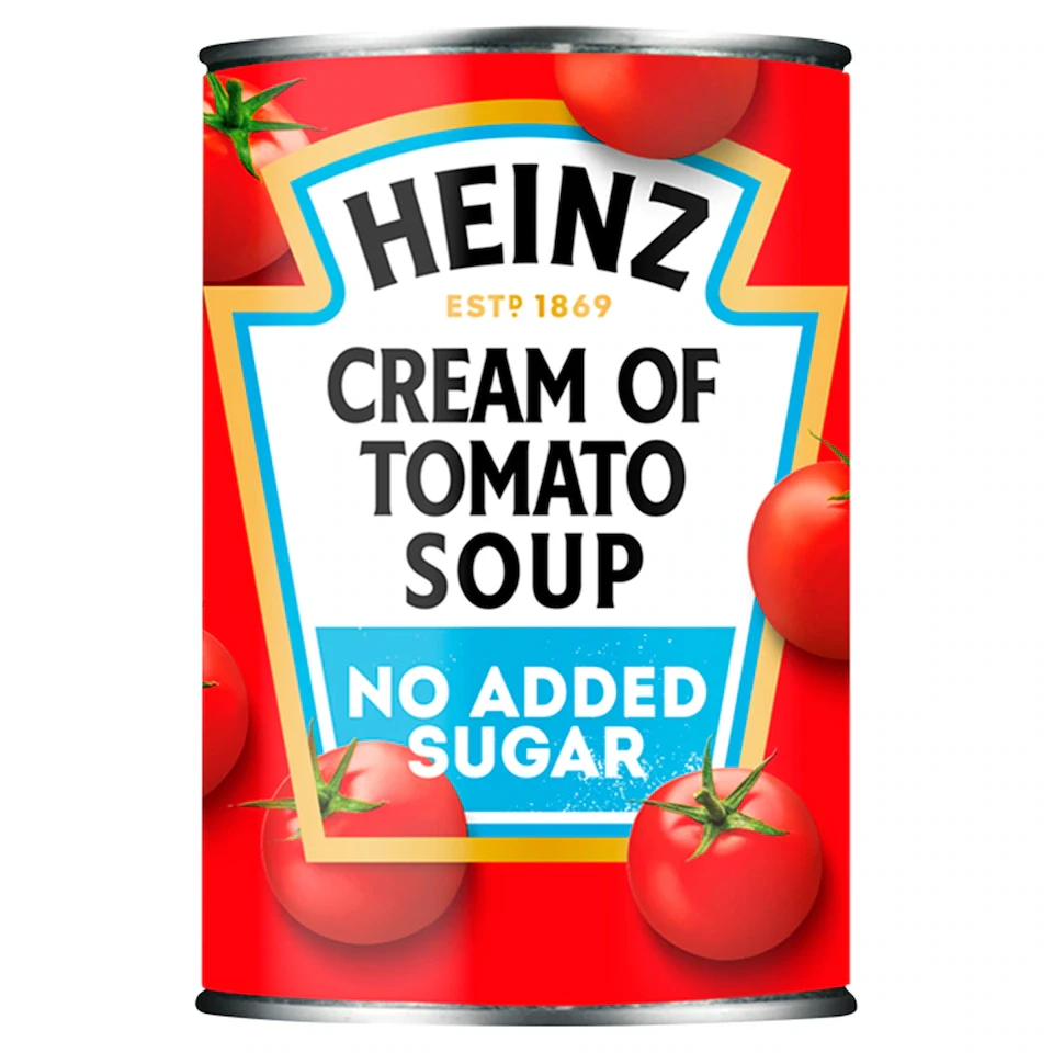 Heinz No Added Sugar Cream Of Tomato Soup 400G
