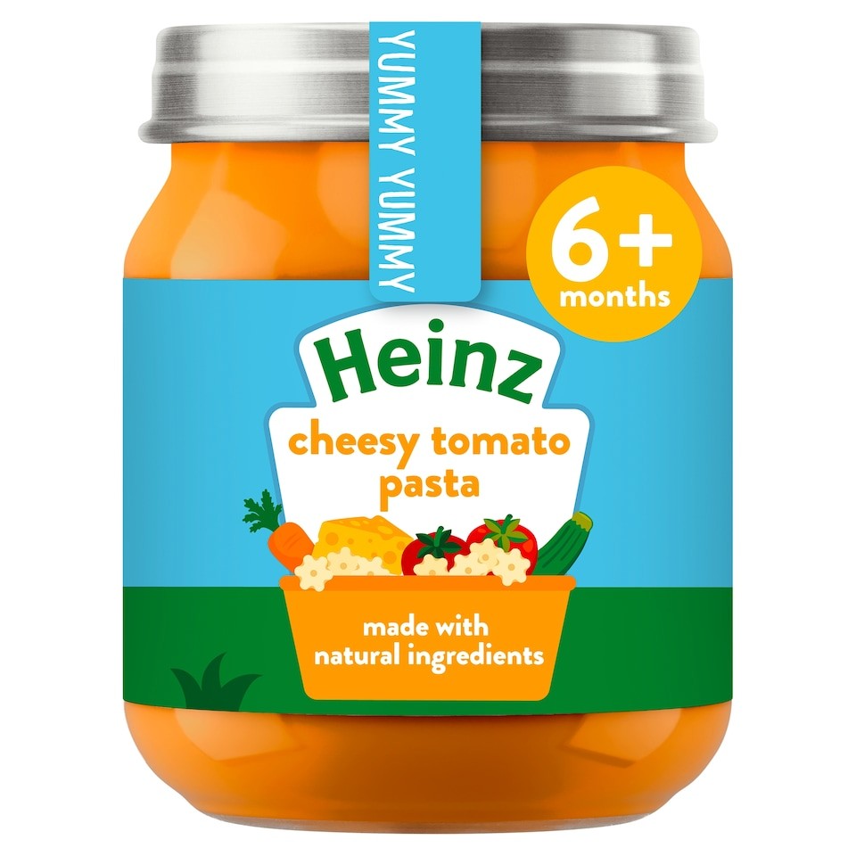 Heinz Cheesy Tomato Pasta Baby Food Jar 120g