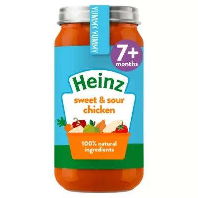 Heinz By Nature Sweet & Sour Chicken Baby Food Jar  7+ Months 200g