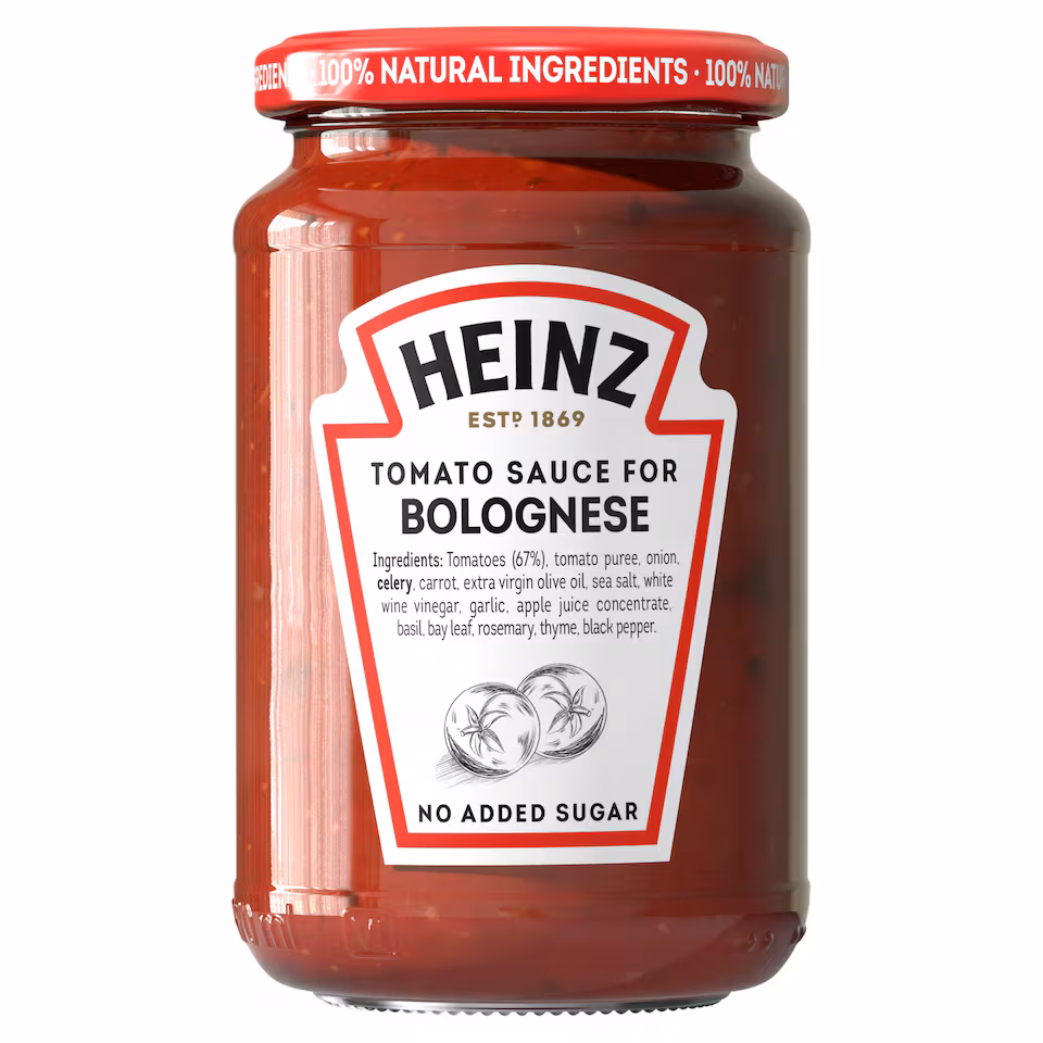 Heinz Tomato Sauce For Bolognese Pasta Sauce 350G
