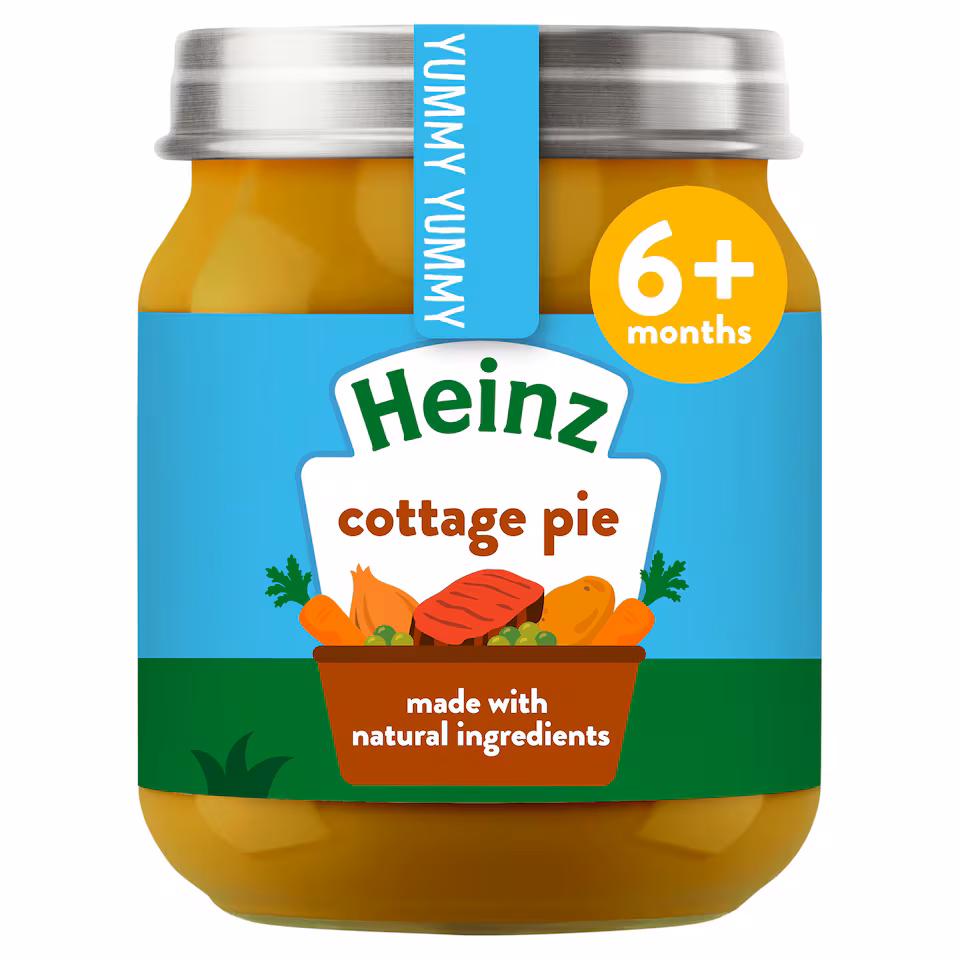 Heinz Cottage Pie Baby Food Jar 120g