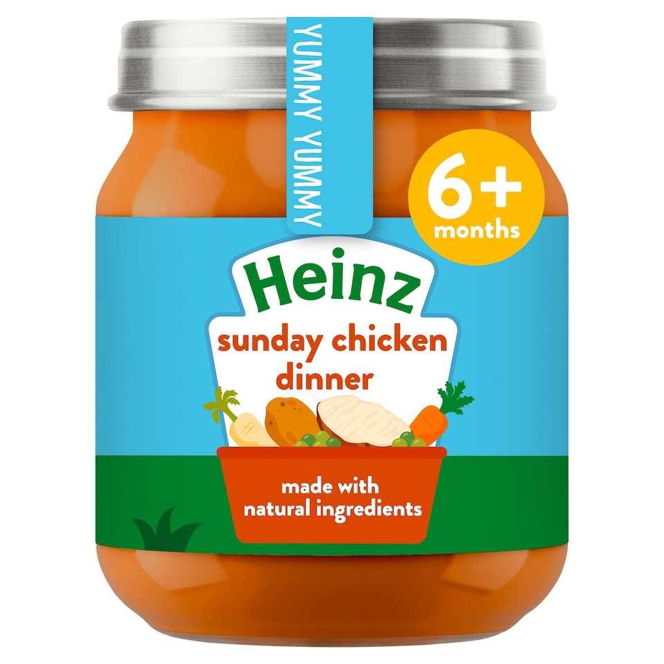 Heinz Sunday Chicken Dinner Baby Food Jar 120g
