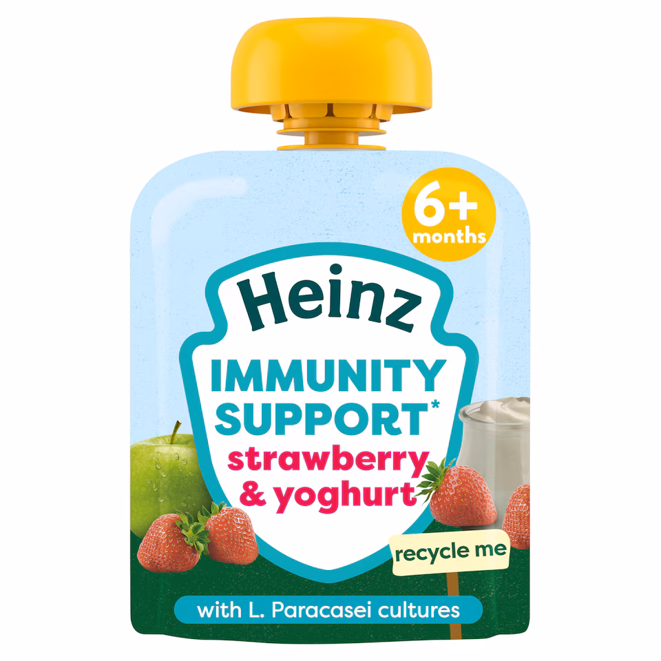 Heinz Immunity Support Baby Food - Strawberry & Yoghurt 85g
