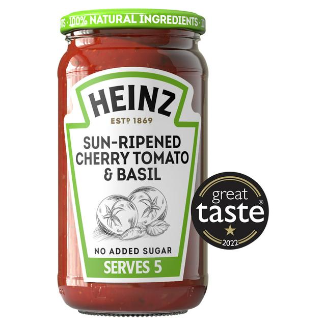 Heinz Sundried Cherry Tomato & Basil Pasta Sauce 490g