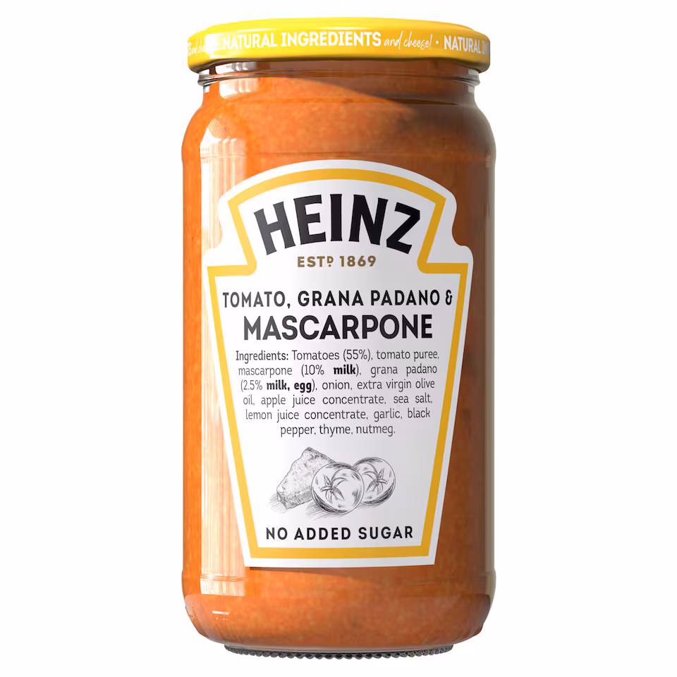 Heinz Tomato, Grana Padano & Mascarpone 490G