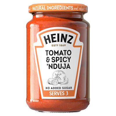 Heinz Tomato and Nduja Pasta Sauce