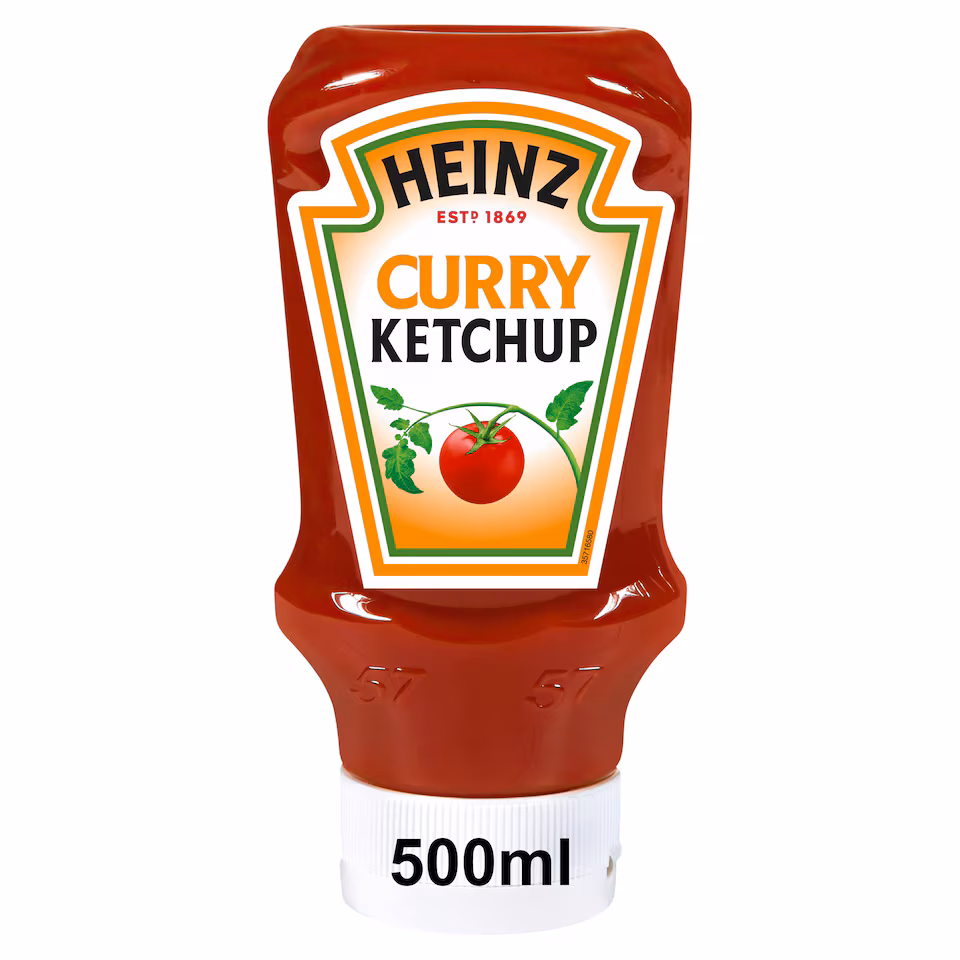 Heinz Curry Tomato Ketchup 570g