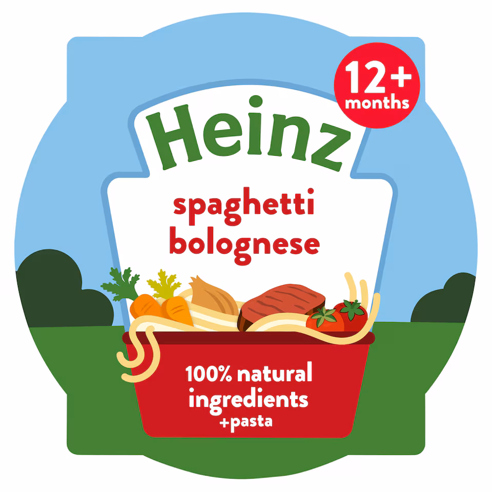 Heinz Spaghetti Bolognese Baby Food Tray 200g