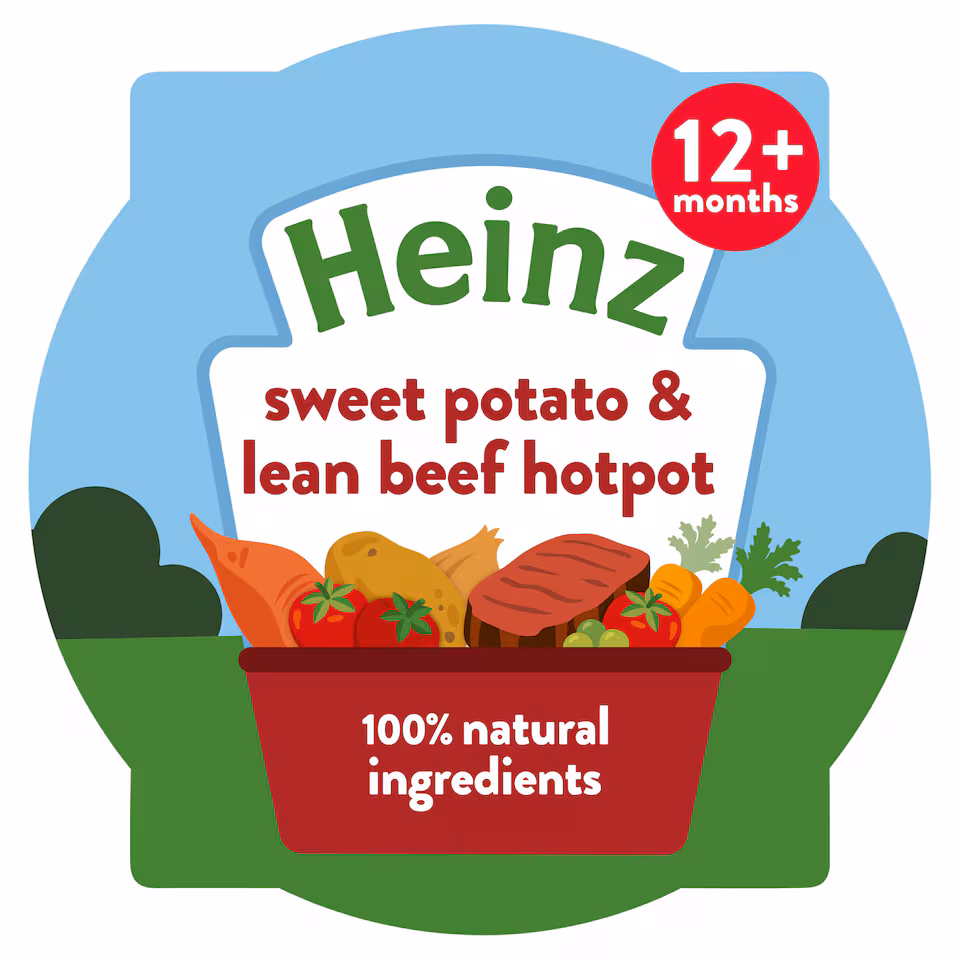 Heinz Sweet Potato & Beef Hotpot Baby Food Tray 200g