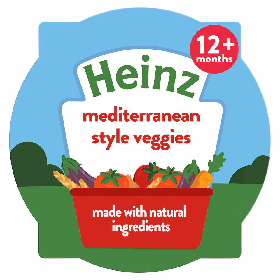 Heinz Mediterranean Style Veggies Baby Food Tray 200g