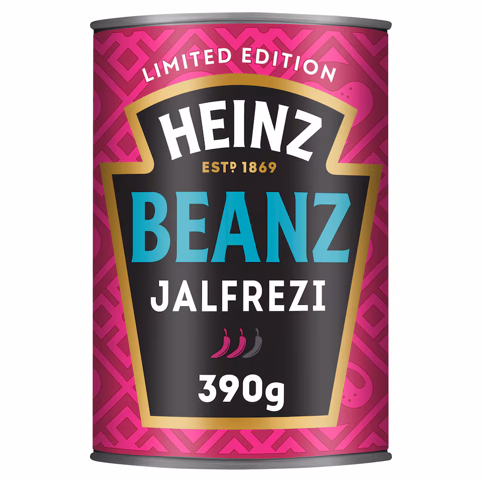 Heinz Baked Beans Jalfrezi Beanz 390G