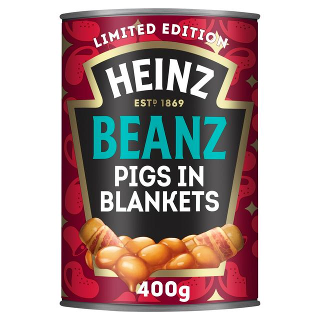 Heinz Baked Beans Pigs in Blankets with Christmas Seasoning, Limited Edition 400g