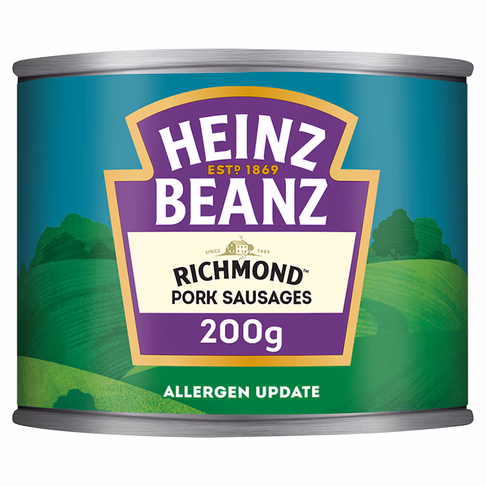 Heinz Beanz Richmond Pork Sausages 200g