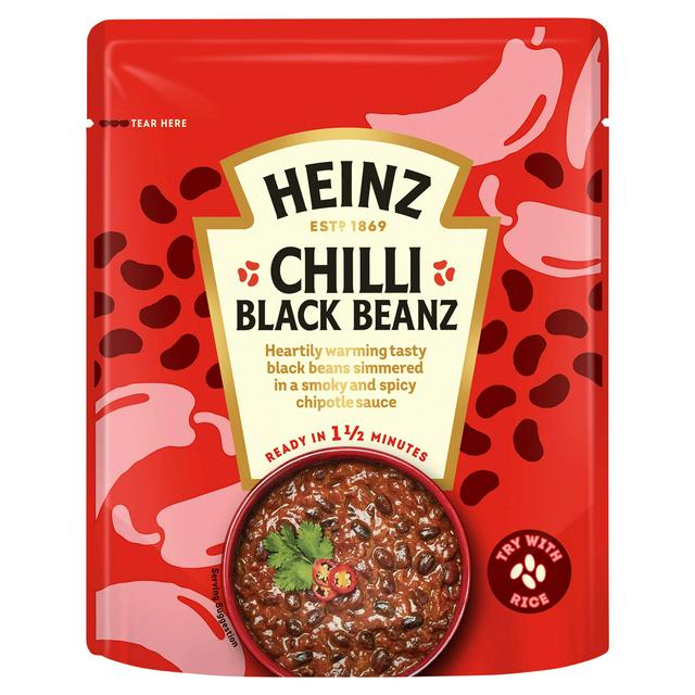 Heinz Chilli Black Beans Mexican Style 250g