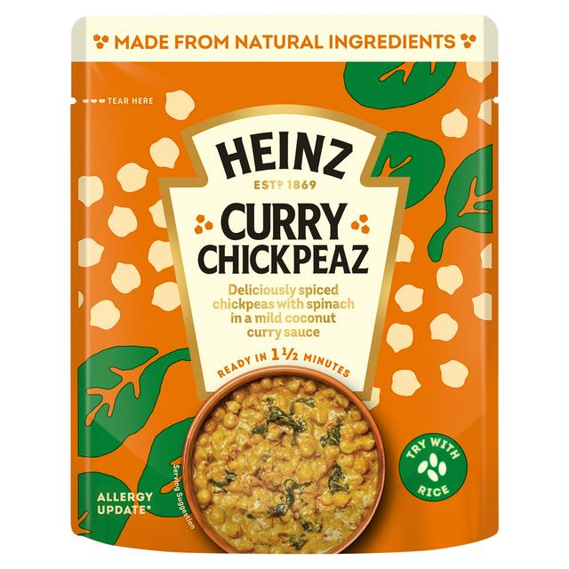 Heinz Curry Chickpeas with Coconut & Spinach 250g