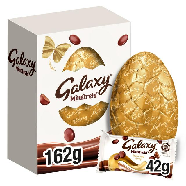 Galaxy Minstrels Large Milk Chocolate Easter Egg 162g
