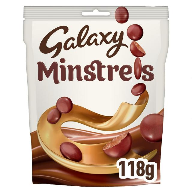 Galaxy Minstrels Milk Chocolate Buttons Pouch Bag 118g