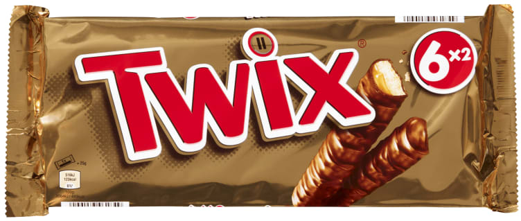 Twix 6pk 300g