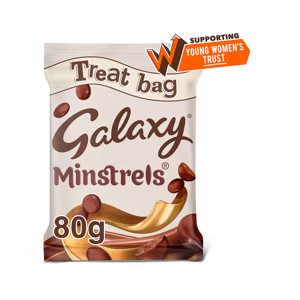 Galaxy Minstrels Chocolate Treat Bag 80G