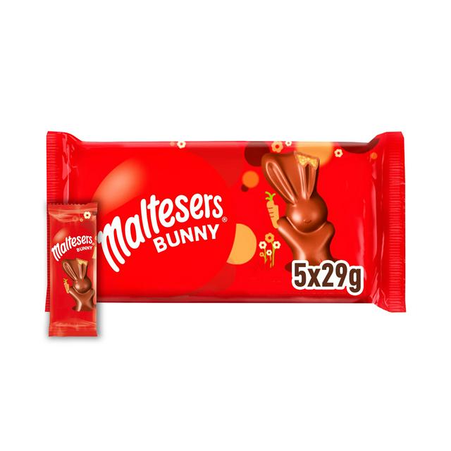 Maltesers 5 x 29g Chocolate Bunny Multipack