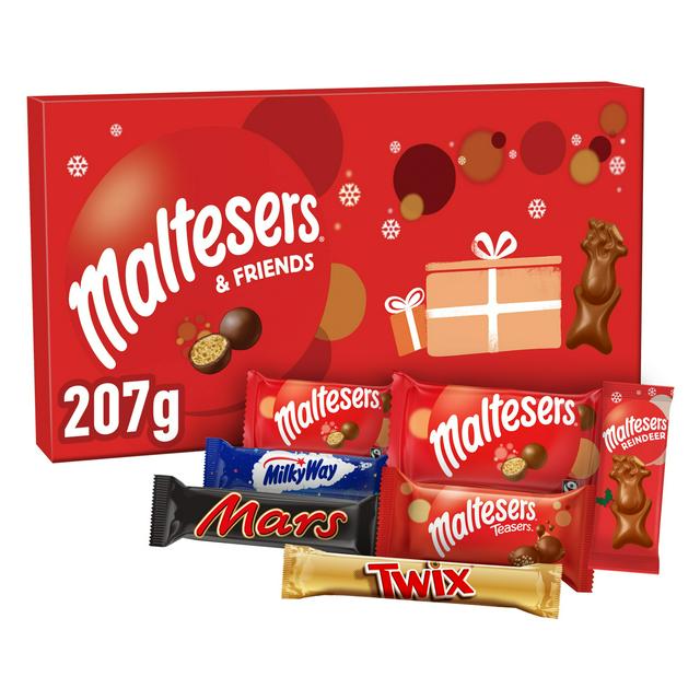 Maltesers & Friends Chocolate Large Christmas Selection Box 207g
