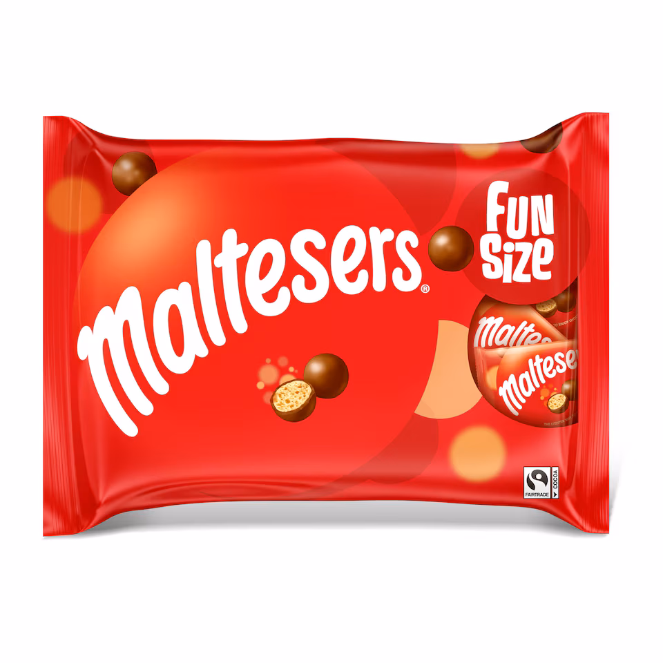 Maltesers Milk Chocolate Fun Size Bags Multipack 214.5g